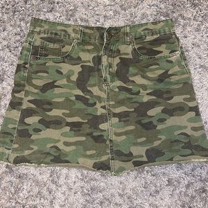 Camo Skirt